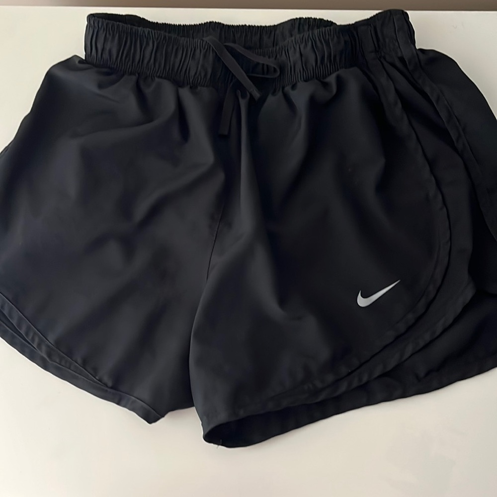 Black nike shorts in a small and good condition.